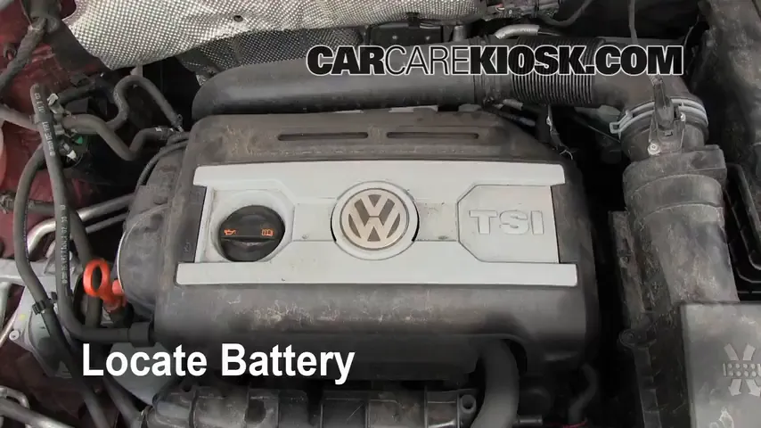 2011 Volkswagen Tiguan SE 2.0L 4 Cyl. Turbo Battery Replace